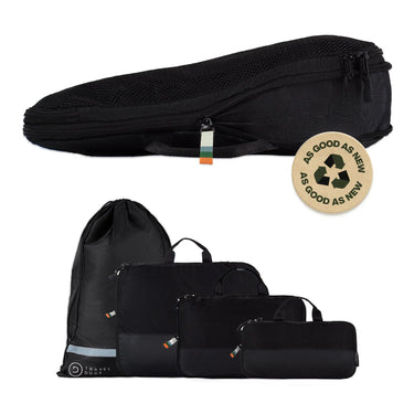 organizery do walizki | Zestaw 4 szt. (produkt odnowiony) TRAVEL DUDE